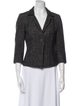 Max Mara Tweed Pattern Blazer