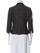 Max Mara Tweed Pattern Blazer