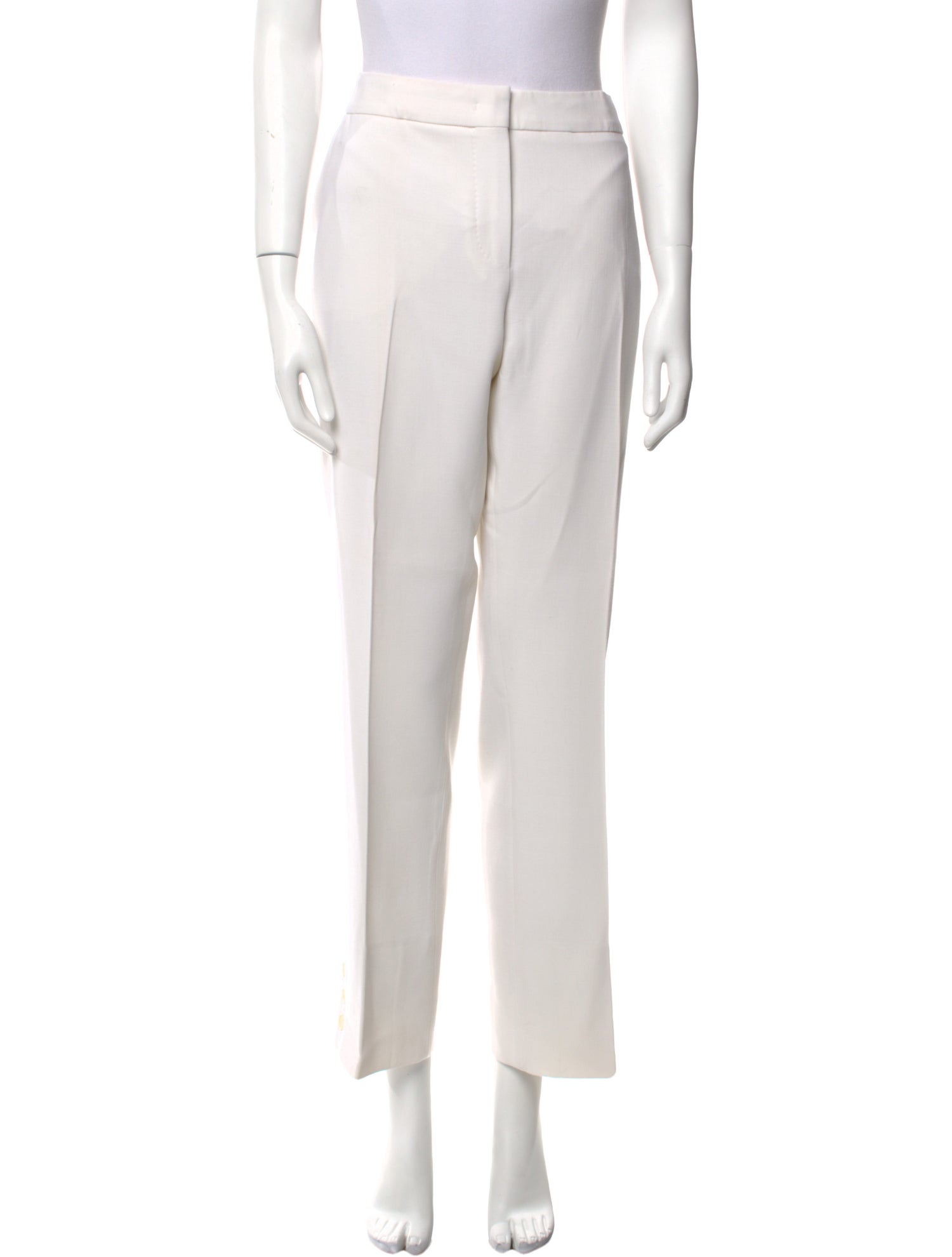 Max Mara Virgin Wool Straight Leg Pants