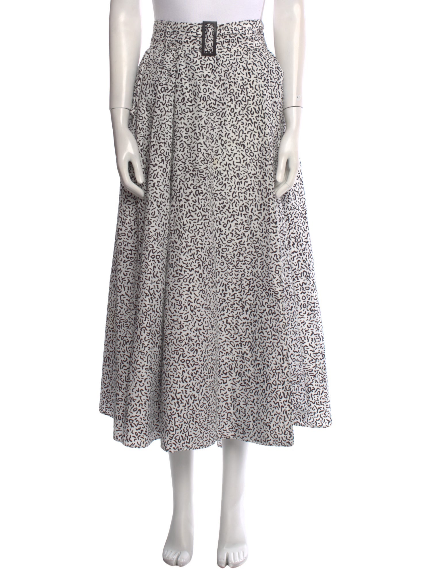 Max Mara Printed Long Skirt