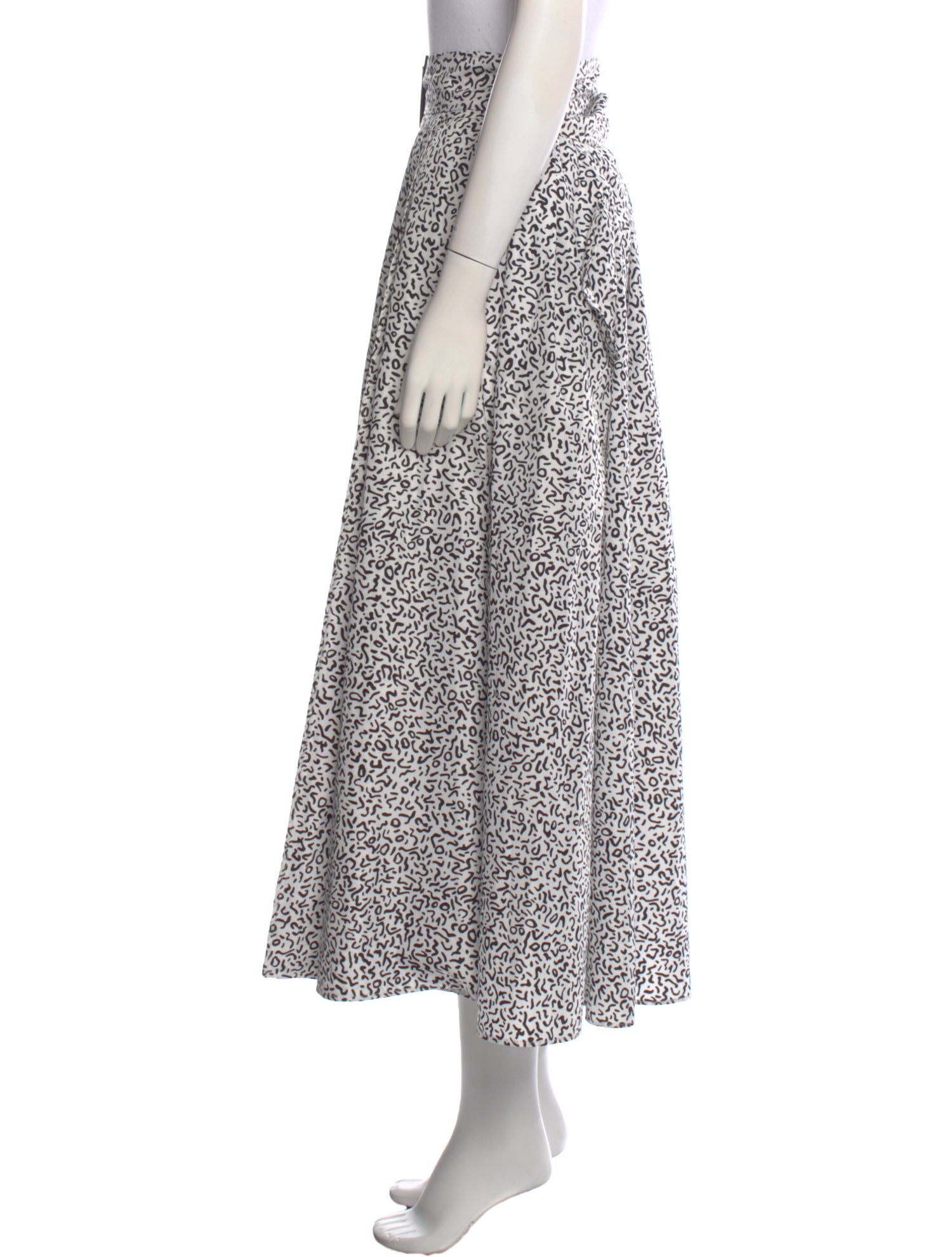 Max Mara Printed Long Skirt