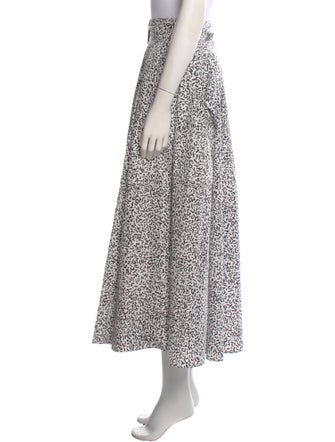 Max Mara Printed Long Skirt