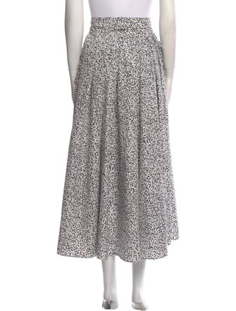 Max Mara Printed Long Skirt