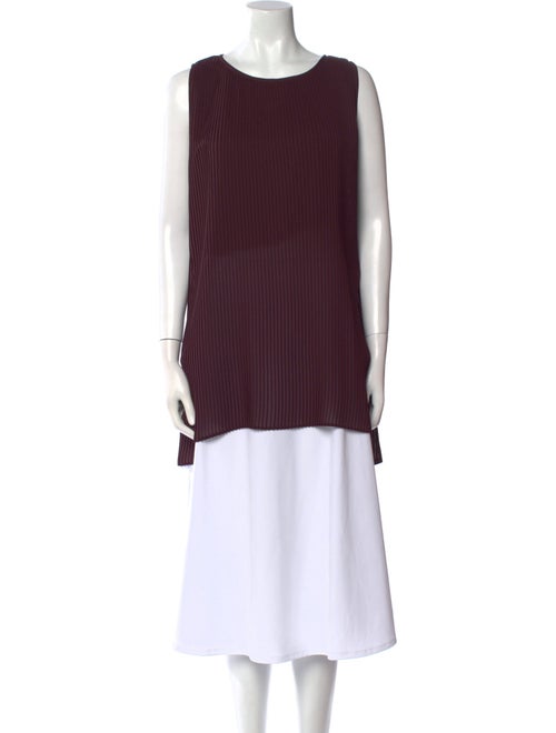 Max Mara Crew Neck Sleeveless Tunic