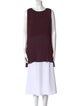 Max Mara Crew Neck Sleeveless Tunic