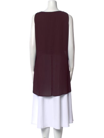 Max Mara Crew Neck Sleeveless Tunic
