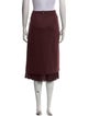 Max Mara Virgin Wool Midi Length Skirt