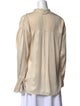Max Mara Silk V-Neck Blouse
