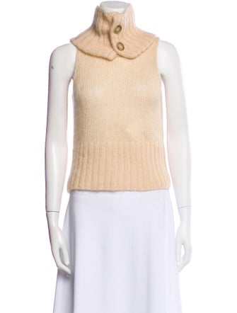 Max Mara Mohair Turtleneck Sweater