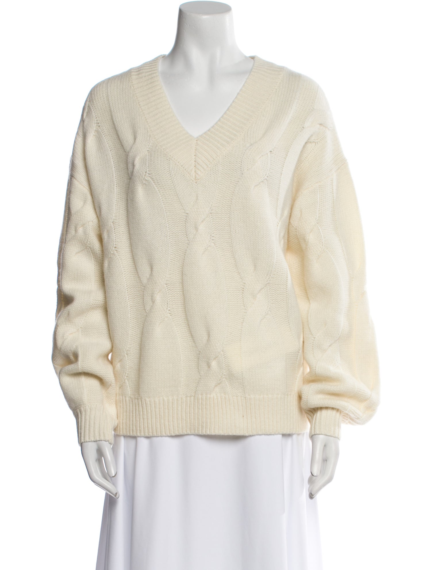 Max Mara Cashmere V-Neck Sweater