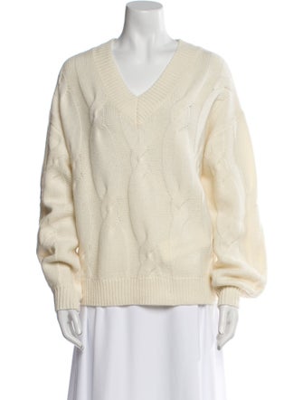 Max Mara Cashmere V-Neck Sweater