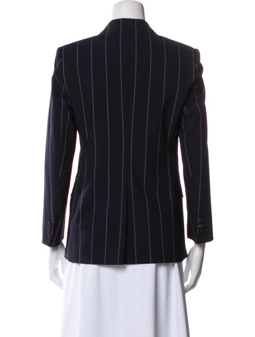 Max Mara Virgin Wool Striped Blazer