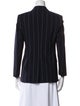 Max Mara Virgin Wool Striped Blazer