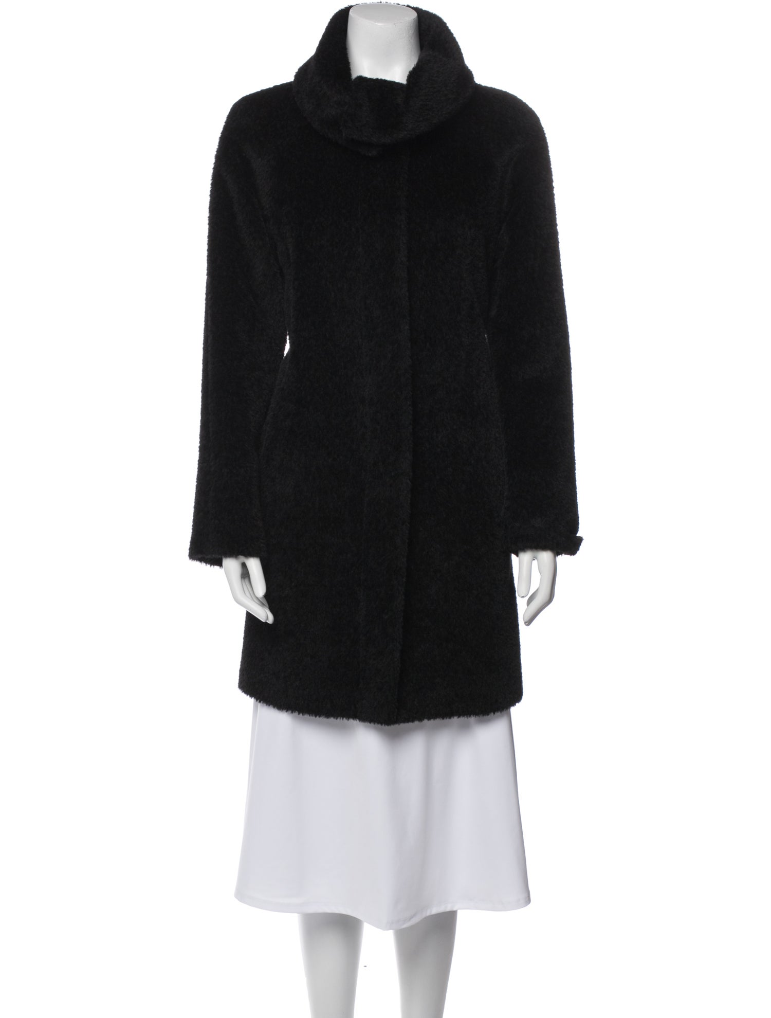 Max Mara Alpaca Faux Fur Coat