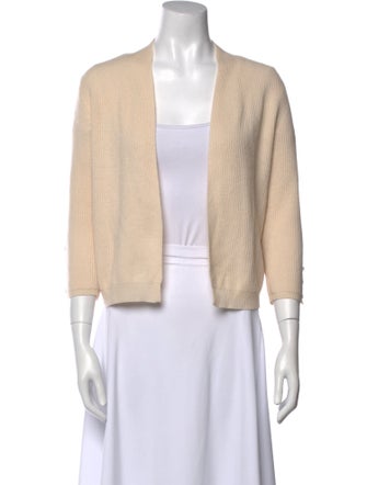 Max Mara Cashmere Open Front Sweater