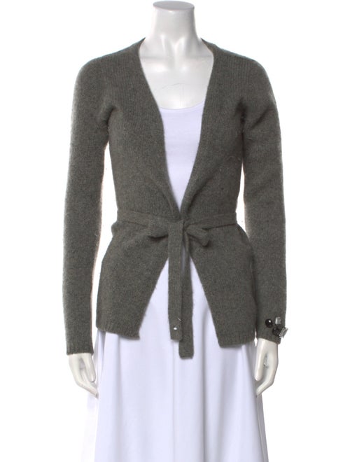 Max Mara Silk V-Neck Sweater