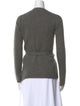 Max Mara Silk V-Neck Sweater