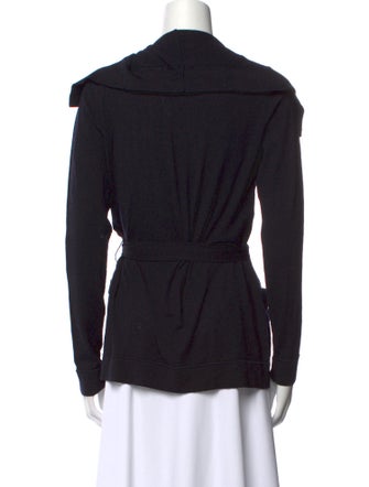 Max Mara Virgin Wool V-Neck Sweater