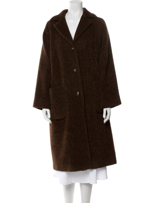 Max Mara Alpaca Faux Fur Coat