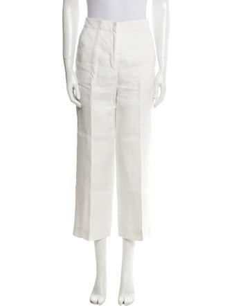 Max Mara Linen Wide Leg Pants