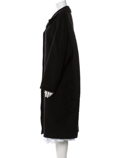 Max Mara Virgin Wool Faux Fur Coat