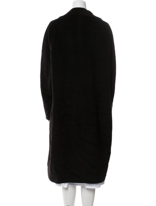 Max Mara Virgin Wool Faux Fur Coat