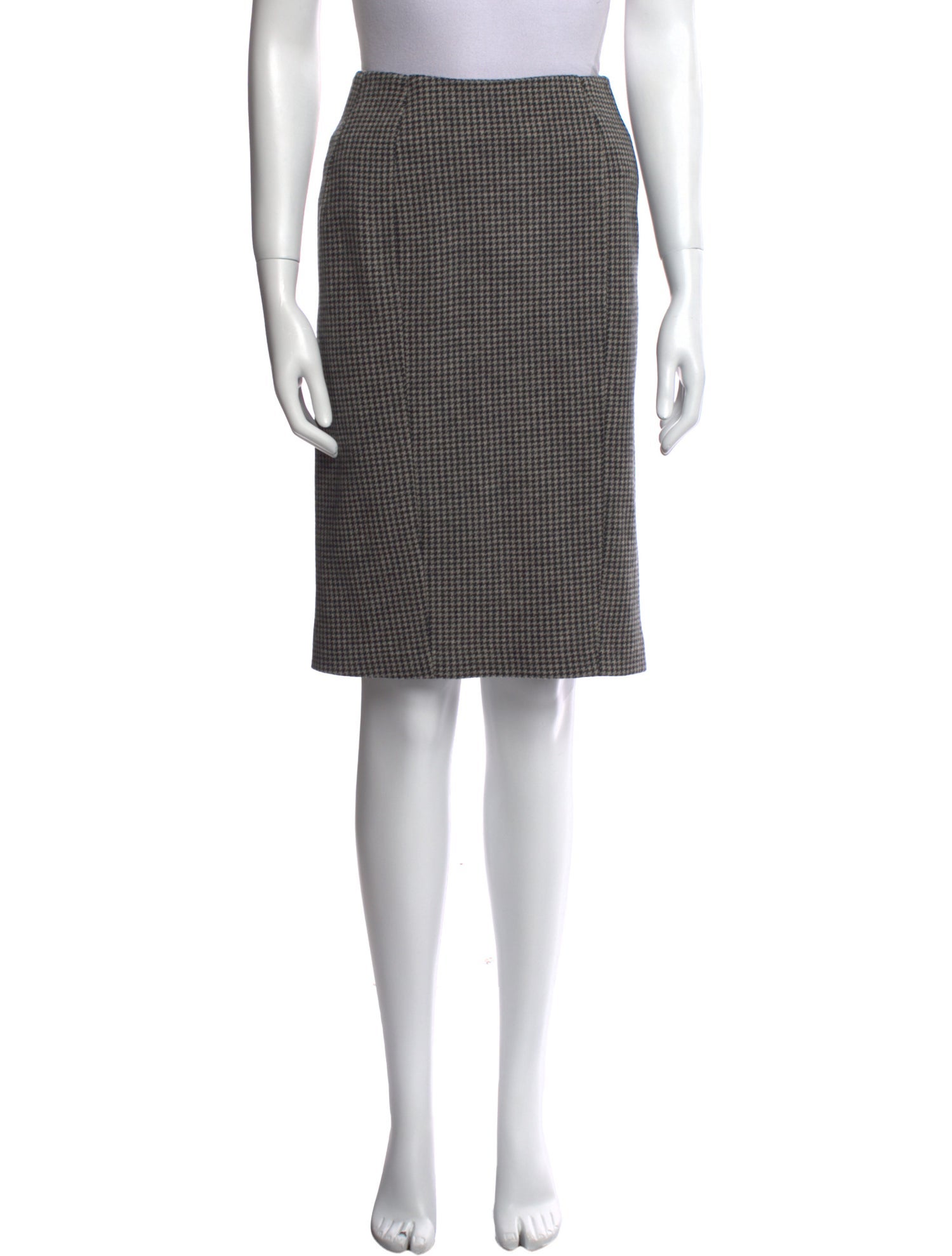 Max Mara Virgin Wool Knee-Length Skirt w/ Tags