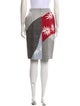 Max Mara Printed Knee-Length Skirt