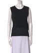 Max Mara Scoop Neck Sleeveless Top