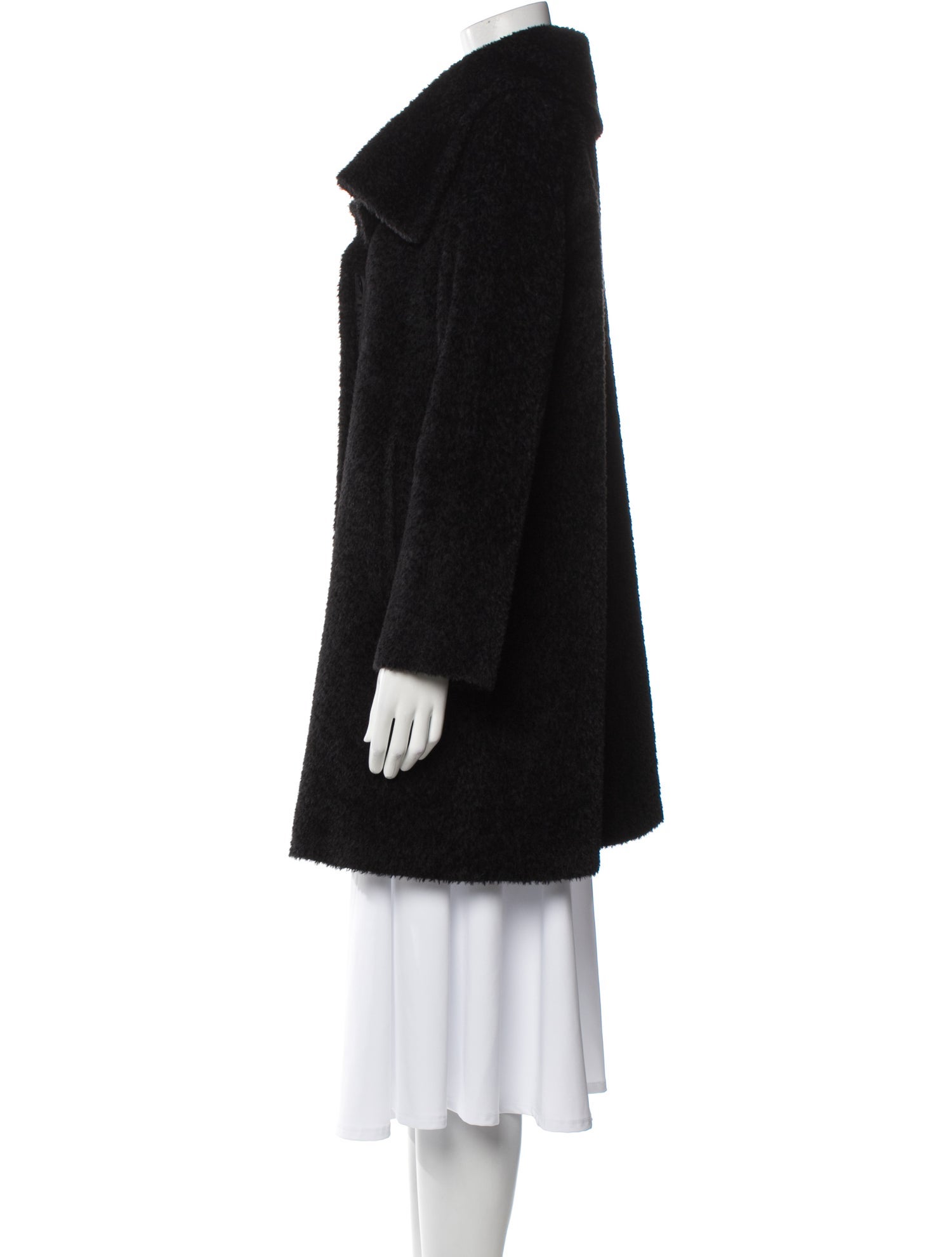 Max Mara Alpaca Faux Fur Jacket