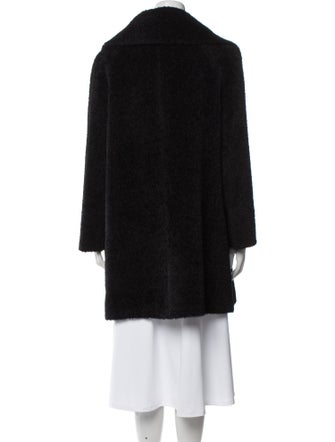 Max Mara Alpaca Faux Fur Jacket