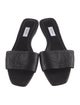 Max Mara Leather Slides