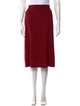 Max Mara Virgin Wool Knee-Length Skirt
