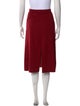 Max Mara Virgin Wool Knee-Length Skirt