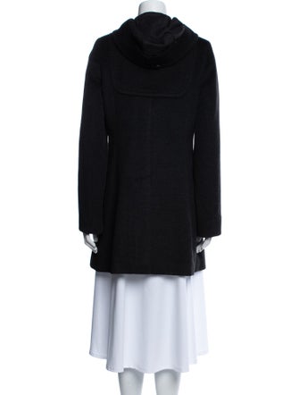 Max Mara Wool Faux Fur Coat