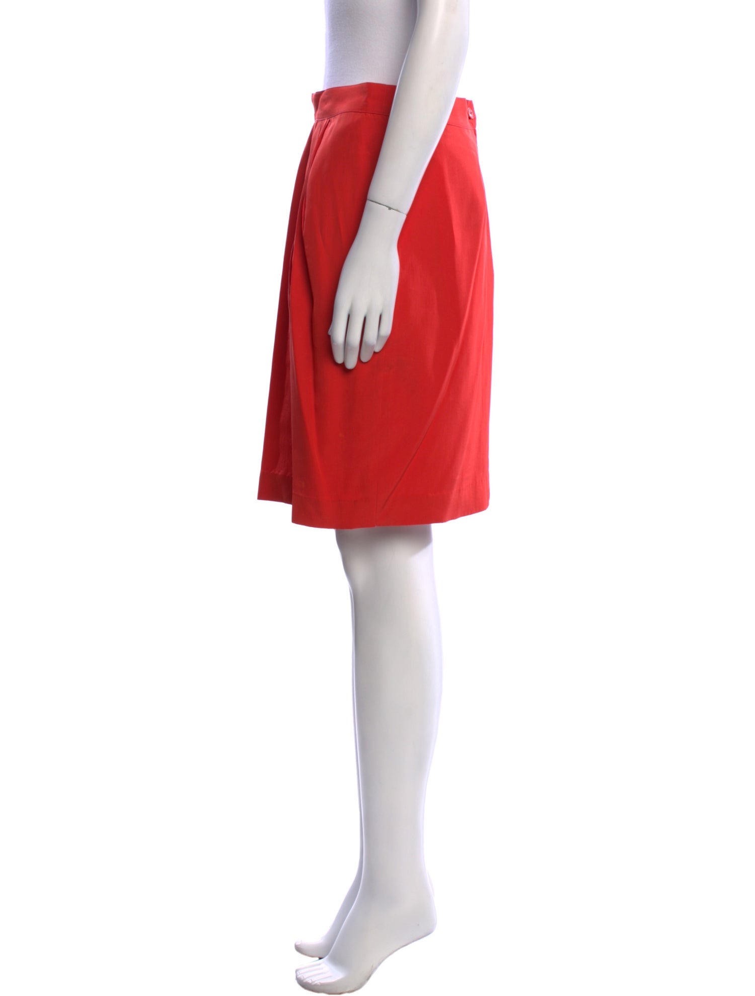 Max Mara Silk Knee-Length Skirt