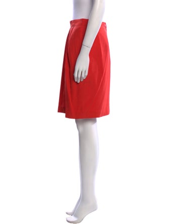 Max Mara Silk Knee-Length Skirt
