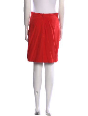 Max Mara Silk Knee-Length Skirt