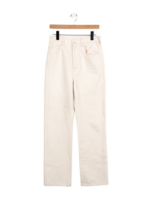 Max Mara High-Rise Straight Leg Jeans