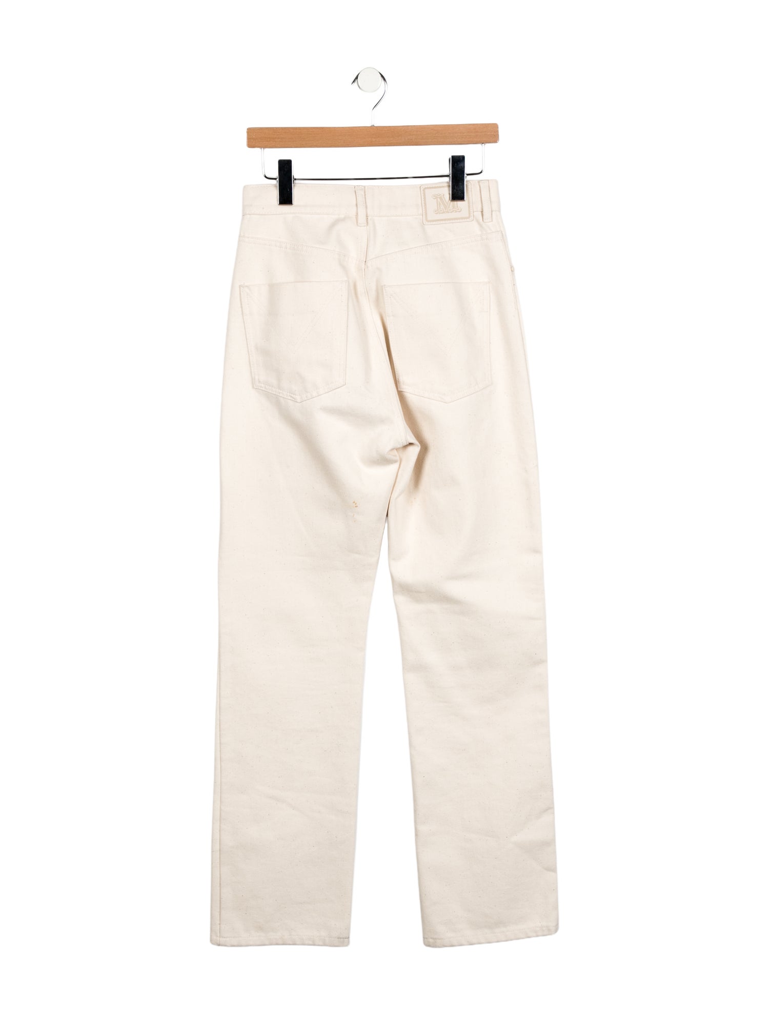 Max Mara High-Rise Straight Leg Jeans