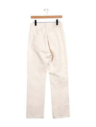 Max Mara High-Rise Straight Leg Jeans