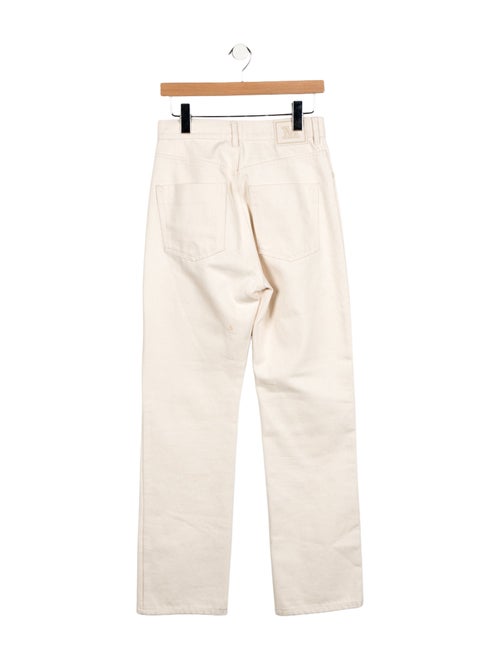 Max Mara High-Rise Straight Leg Jeans