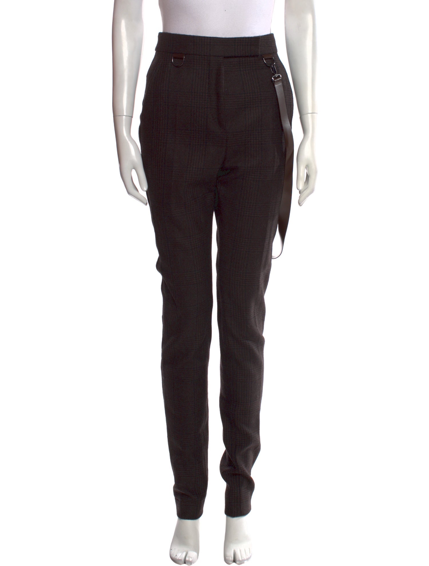 Max Mara Virgin Wool Skinny Leg Pants