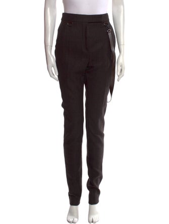 Max Mara Virgin Wool Skinny Leg Pants