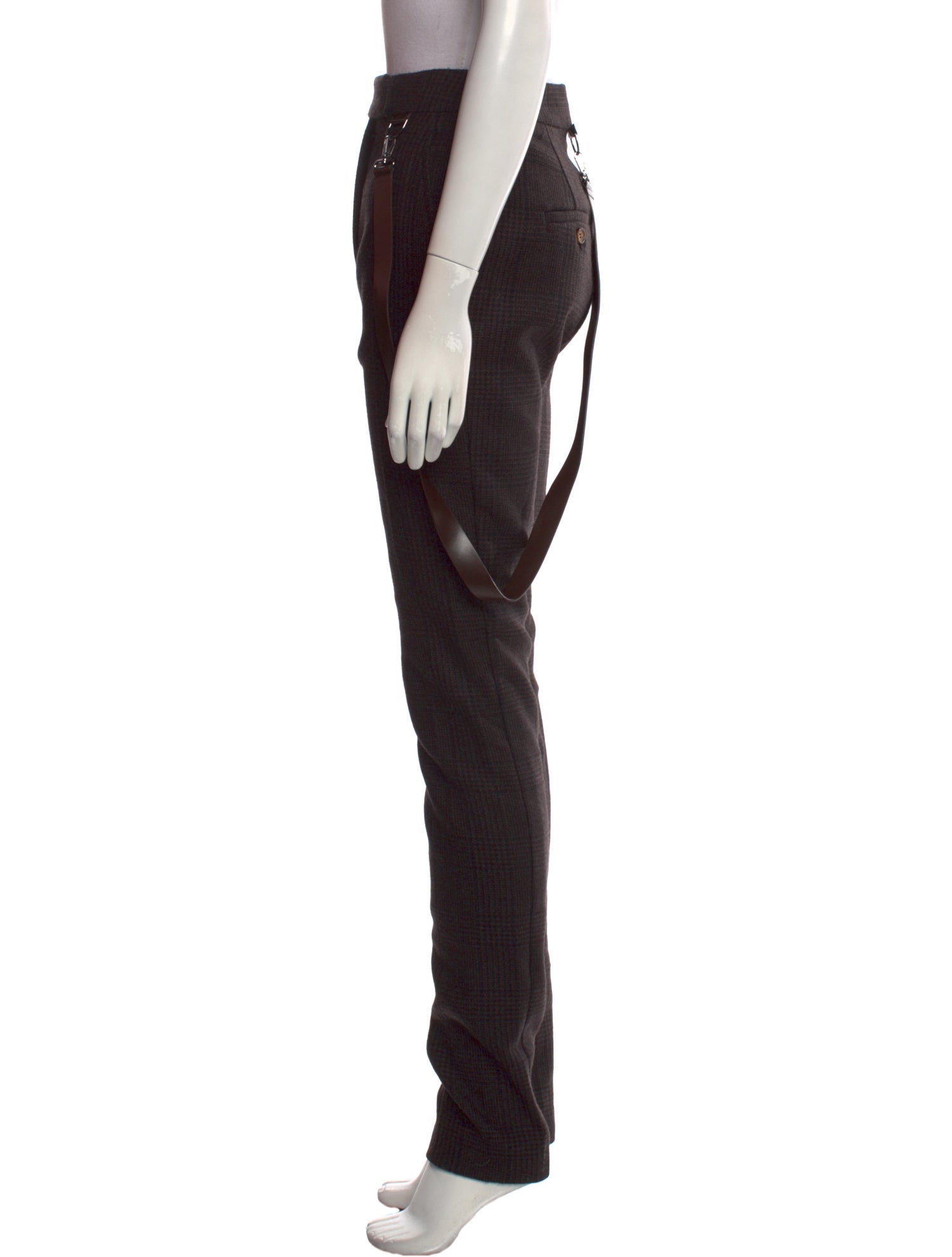 Max Mara Virgin Wool Skinny Leg Pants