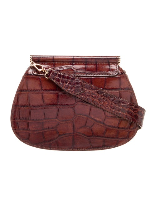 Max Mara Leather Evening Bag