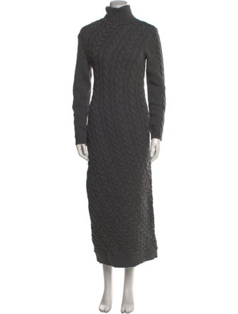 Max Mara Wool Long Dress