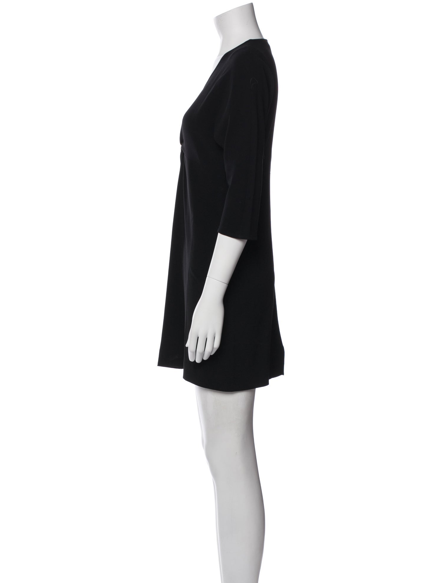 Max Mara V-Neck Mini Dress