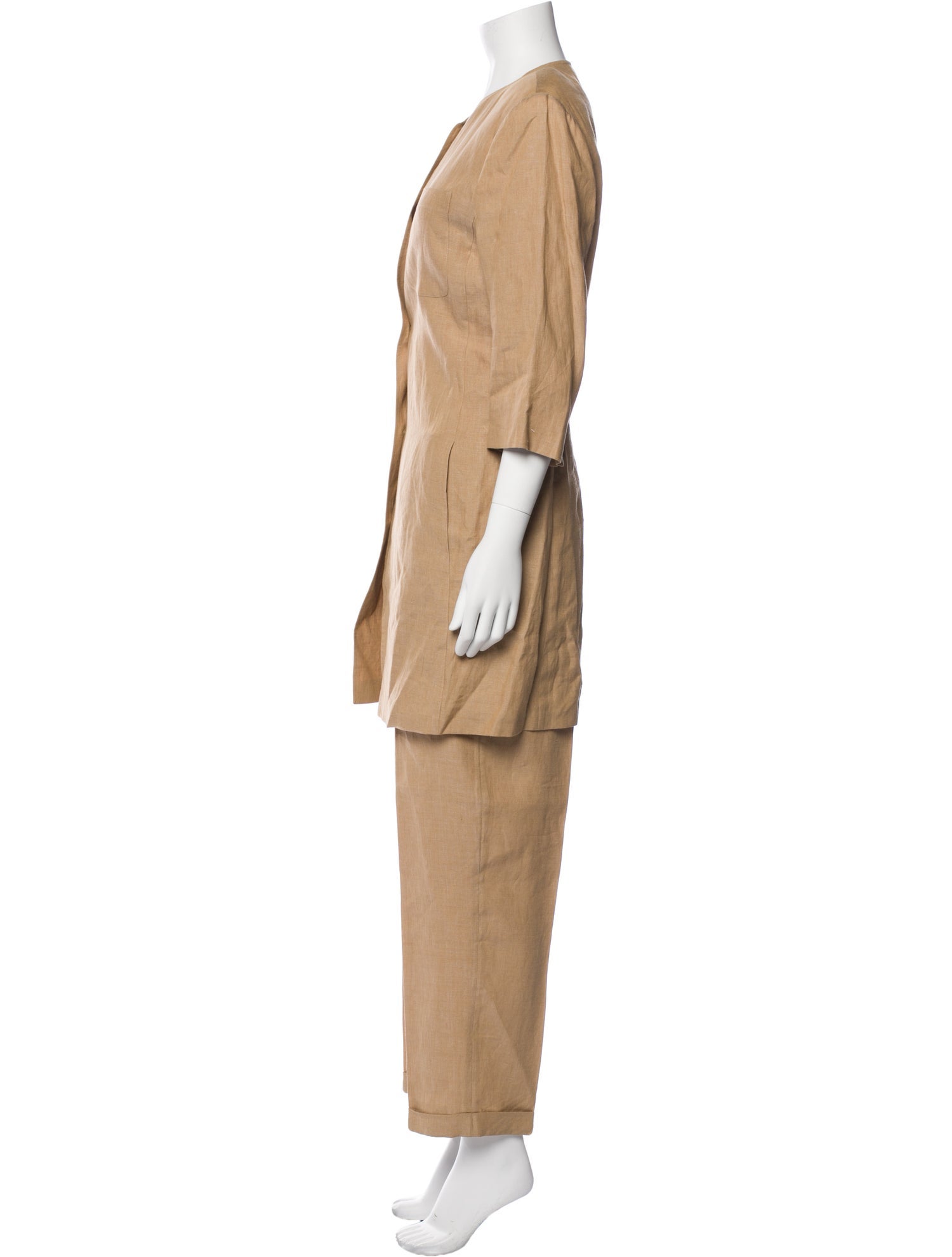 Max Mara Linen Pant Set