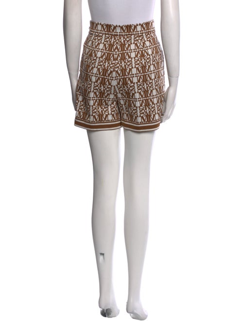 Max Mara Printed Mini Shorts
